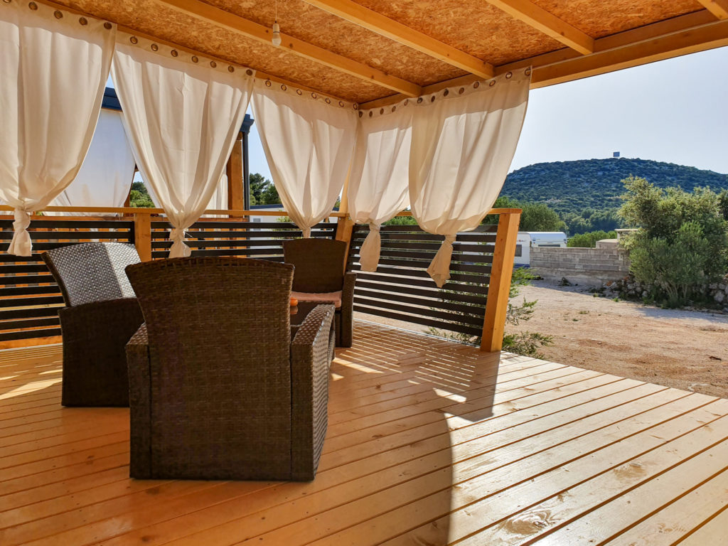 Terrasse des Hauses