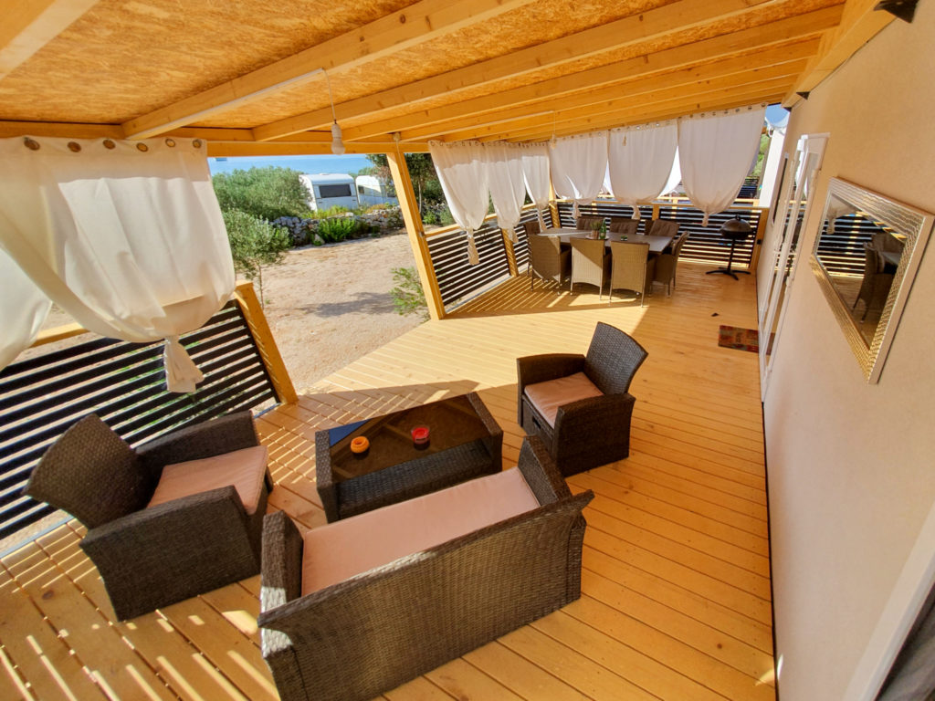 Terrasse des Hauses